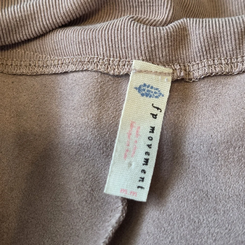 Free People Fp Movement Downhill Flared Sweatpants Moonlight Mauve Medium - Picture 13 of 14